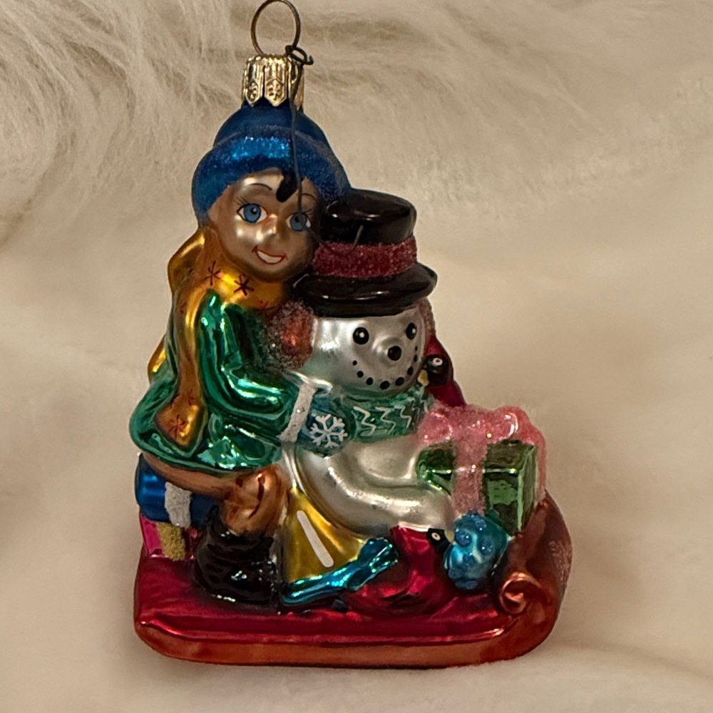 Christopher Radko: “Fritz and Frosty” Ornament